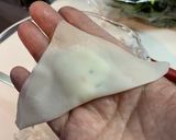 海老・クリームチーズ・肉ネギ揚げワンタン作り方4写真