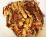 簡単★キャベツと鶏もも肉のトマト煮込み作り方5写真