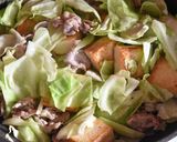 厚揚げキャベツの肉味噌炒め【作り置き】作り方3写真