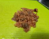 ☆簡単☆梅ひじき納豆の袋焼き作り方3写真