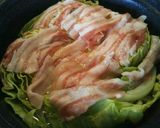豚バラチーズ鍋！作り方1写真