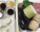 蓮根と茄子のはさみ焼き作り方1写真
