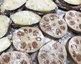 蓮根と茄子のはさみ焼き作り方6写真