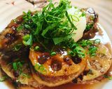 蓮根と茄子のはさみ焼き作り方11写真
