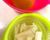 茹でずに簡単☆山うどの酢味噌和え作り方3写真