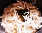 和風たらこパスタ味の炊き込みご飯作り方2写真