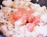 和風たらこパスタ味の炊き込みご飯作り方4写真