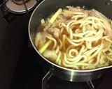 簡単で美味しい肉うどん作り方3写真