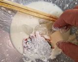 鶏梅しそ天ぷら作り方4写真
