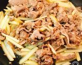 牛じゃがアスパラバターステーキソース炒め作り方7写真