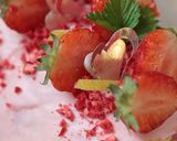 つぶジャム苺のガールズロールケーキ作り方32写真