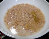簡単！パリパリ麺のツナ餡かけサラダ作り方3写真