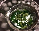 わさびの花茎すし酢和え作り方4写真