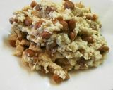 納豆の白和えわかめ 玉葱 レタスサラダ作り方1写真