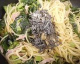 めっけもん♪高菜パスタ作り方3写真