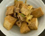 厚揚げと豚肉キャベツの味噌炒め作り方7写真