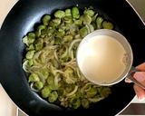 そら豆の豆乳スープ作り方6写真