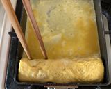 カニカマ入り出汁巻卵焼き作り方3写真
