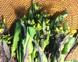 紅菜苔のペペロンチーノ作り方2写真