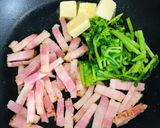 ★菜花とベーコンの和風パスタ★作り方4写真