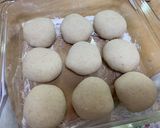 ホエイ入りクリームチーズ蜂蜜ちぎりパン作り方6写真