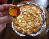 ♪キャラメルアップルの花びらケーキ♪作り方17写真