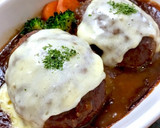 簡単！豆腐ハンバーグ☆和風きのこソース作り方19写真