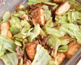 厚揚げキャベツの肉味噌炒め【作り置き】作り方4写真