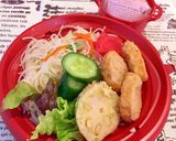 3月11日　ビーフン弁当作り方5写真