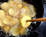 昆布ダシで塩分控えめ【フライドポテト】作り方5写真
