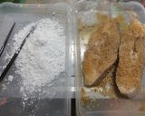 カラスカレイ（魚）の香味ゴマ中華揚げ　作り方3写真