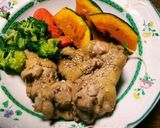 超簡単！めんつゆで手羽元の煮物(^q^)作り方4写真