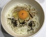 【簡単】夜食にぴったり！昆布釜玉うどん作り方3写真