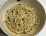 【簡単】夜食にぴったり！昆布釜玉うどん作り方4写真