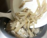 ウドと牡蛎（カキ）の炊き込みご飯作り方16写真