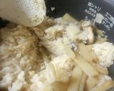 ウドと牡蛎（カキ）の炊き込みご飯作り方17写真