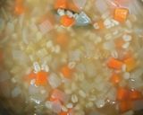 アレンジも楽しみ！押し麦と根菜のスープ作り方2写真