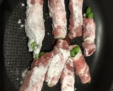青じそドレッシングで★アスパラ肉巻き作り方6写真