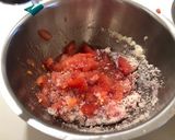 春菊とツナとトマトで。簡単おしゃれパスタ作り方1写真