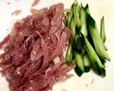 超簡単★我が家の生ハムユッケ作り方1写真