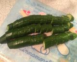 脆花瓜（きゅうりの醤油漬け）作り方1写真