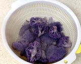 減塩*作り置き*紫カリフラワーの甘酢漬け作り方5写真