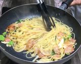 クレソンと玉ねぎのパスタ・バターソース♡作り方9写真