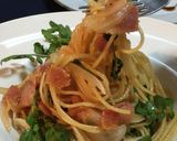 クレソンと玉ねぎのパスタ・バターソース♡作り方11写真