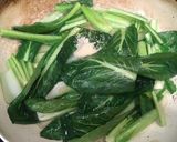 小松菜の中華あんかけ作り方4写真