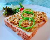 朝食に！旨辛！ツナカレートースト作り方5写真