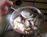 生しいたけとかぶのほっこり♡お味噌汁作り方4写真