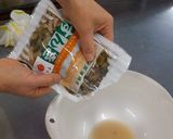スンキ とジャコのめんつゆ和え作り方1写真