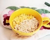 ⚫離乳食後期⚫2色丼作り方3写真