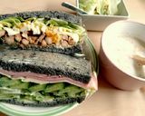 黒ごま尽くし食パン作り方2写真